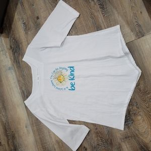 In a world where you can be anything, be kind. Size: M Brand: cotton made casual